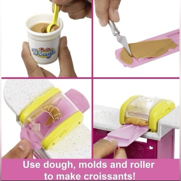 Malibu Barbie ~ “It Takes Two Pastry Café Play Set” 18 Pastry Making Accessories - Picture 7 of 12